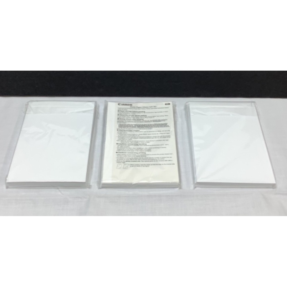 Lot of 3 CANON Photo Paper GLOSSY 4" X 6"  50 Sheets Each GP-701- NEW